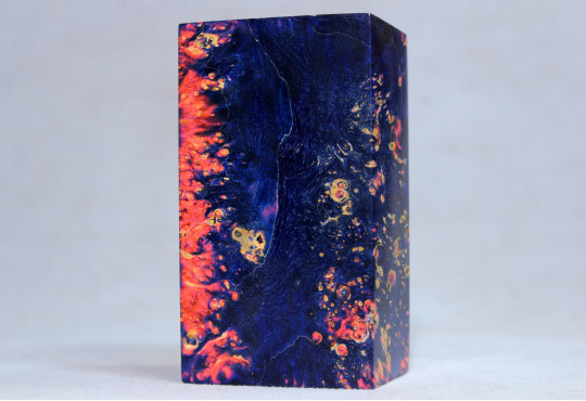 Stabilized Maple Burl Wood Mod Block